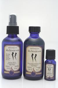 Relaxation aromatherapy products