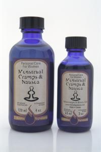 Menstrual Cramps & Nausea aromatherapy products